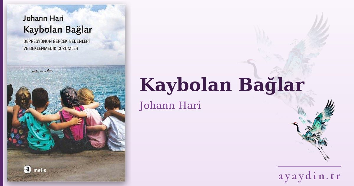 Kaybolan Bağlar - Johann Hari kitap alıntıları ve sözleri