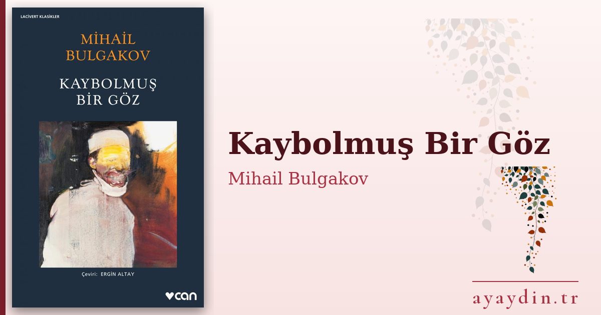 Kaybolmuş Bir Göz - Mihail Bulgakov kitap alıntıları ve sözleri