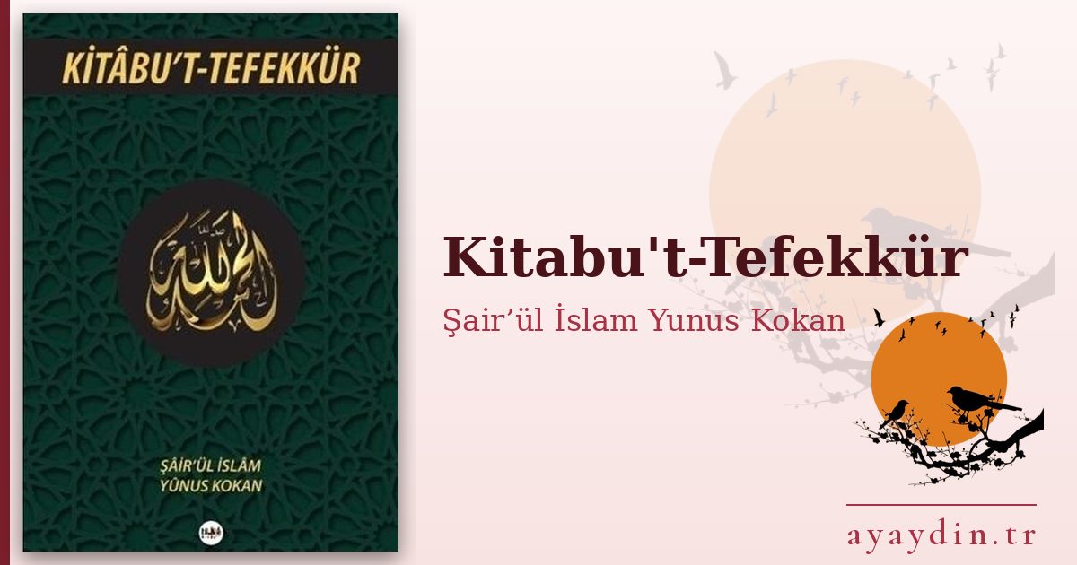 Kitabu't-Tefekkür - Şair’ül İslam Yunus Kokan kitap alıntıları ve sözleri