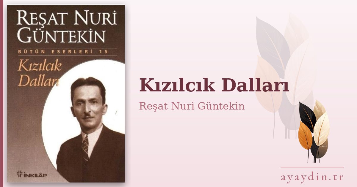 Kızılcık Dalları - Reşat Nuri Güntekin kitap alıntıları ve sözleri