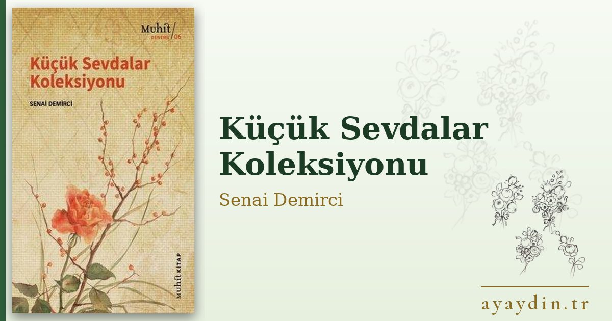 Küçük Sevdalar Koleksiyonu - Senai Demirci kitap alıntıları ve sözleri