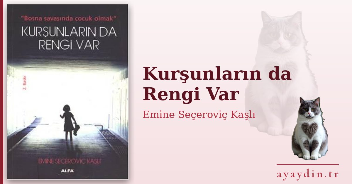 Kurşunların da Rengi Var - Emine Seçeroviç Kaşlı kitap alıntıları ve sözleri
