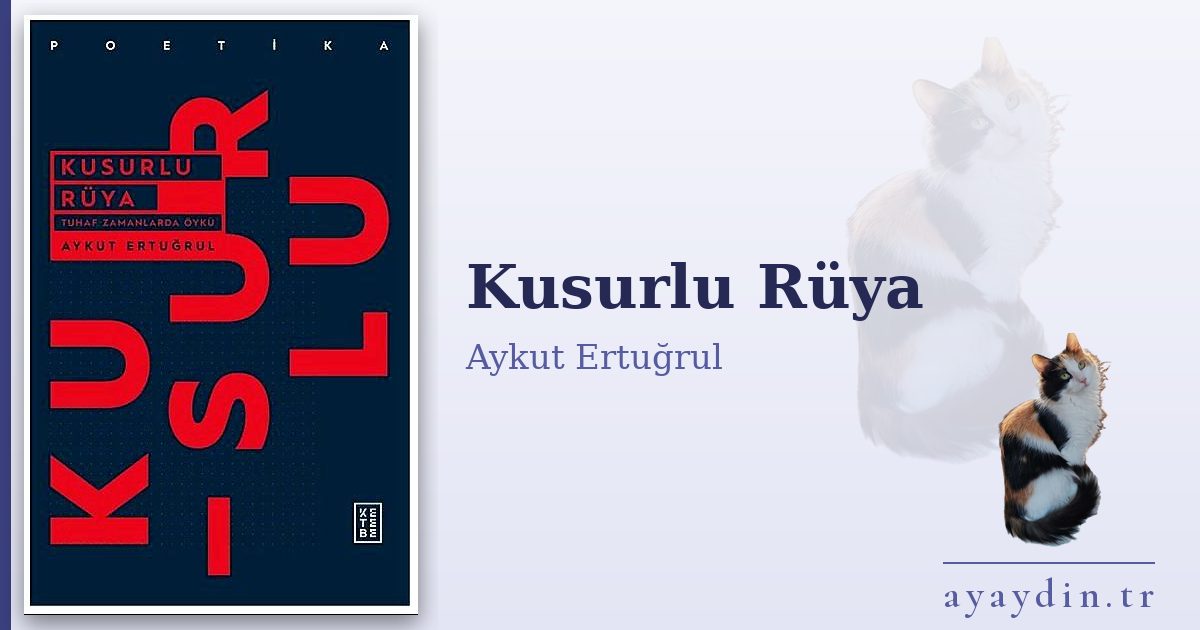 Kusurlu Rüya - Aykut Ertuğrul kitap alıntıları ve sözleri