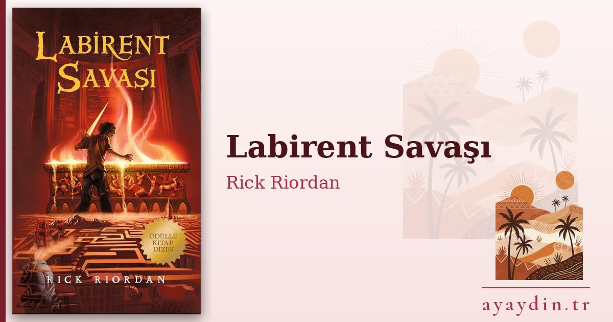 Labirent Savaşı - Rick Riordan kitap alıntıları ve sözleri