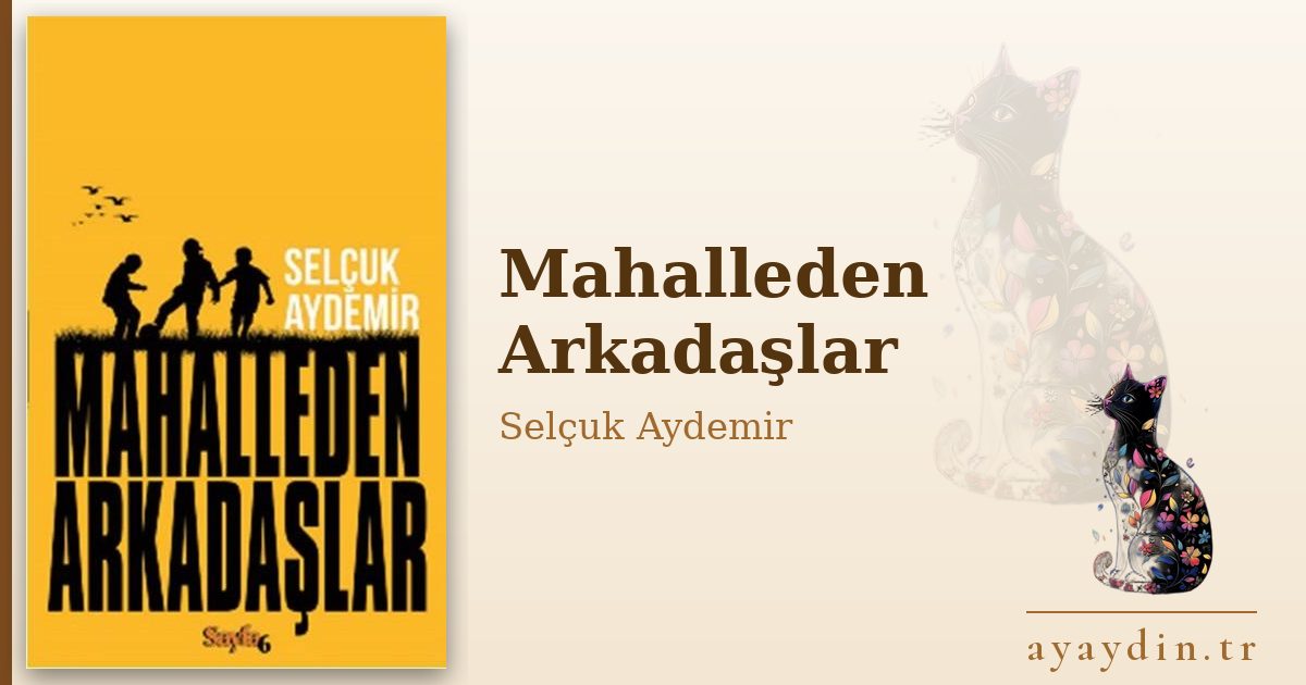 Mahalleden Arkadaşlar - Selçuk Aydemir kitap alıntıları ve sözleri