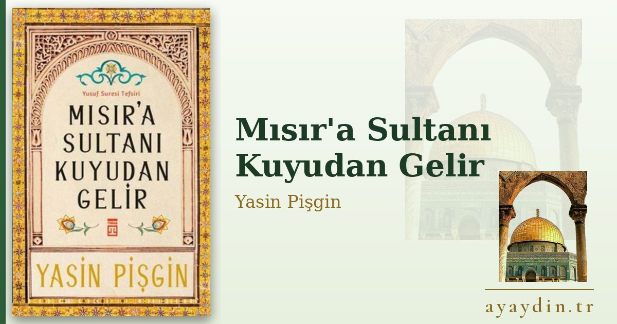 Mısır'a Sultanı Kuyudan Gelir - Yasin Pişgin kitap alıntıları ve sözleri