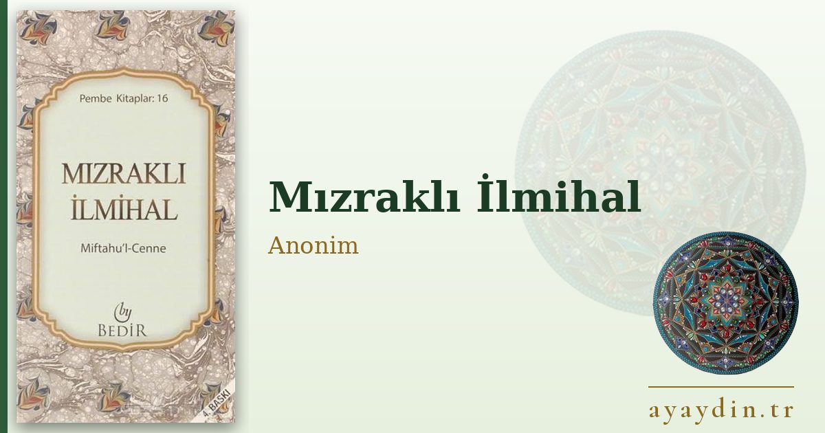 Mızraklı İlmihal - Anonim kitap alıntıları ve sözleri