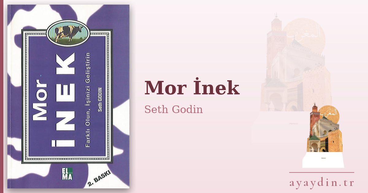 Mor İnek - Seth Godin kitap alıntıları ve sözleri