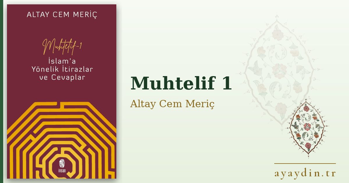 Muhtelif 1 - Altay Cem Meriç kitap alıntıları ve sözleri