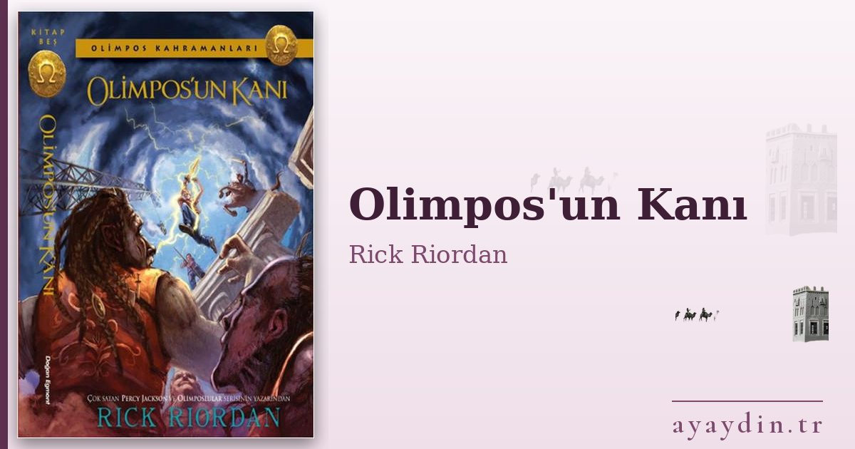 Olimpos'un Kanı - Rick Riordan kitap alıntıları ve sözleri