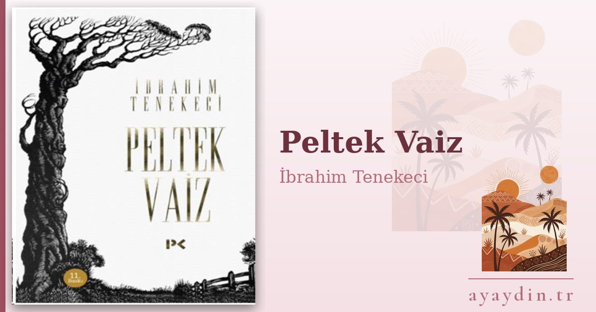 Peltek Vaiz - İbrahim Tenekeci kitap alıntıları ve sözleri