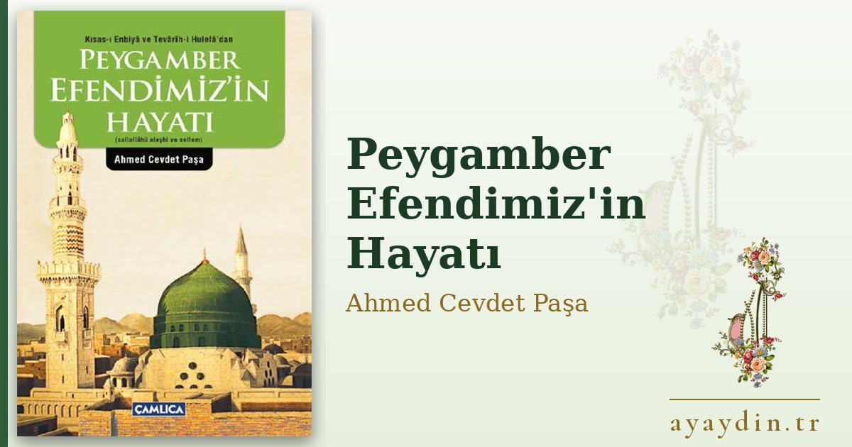 Peygamber Efendimiz'in Hayatı - Ahmed Cevdet Paşa kitap alıntıları ve sözleri