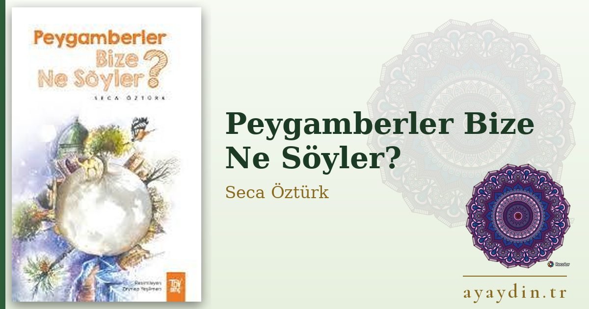 Peygamberler Bize Ne Söyler? - Seca Öztürk kitap alıntıları ve sözleri