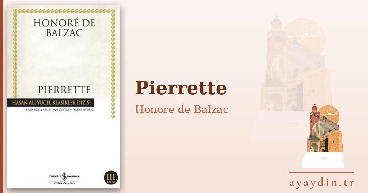 Pierrette - Honore de Balzac kitap alıntıları ve sözleri