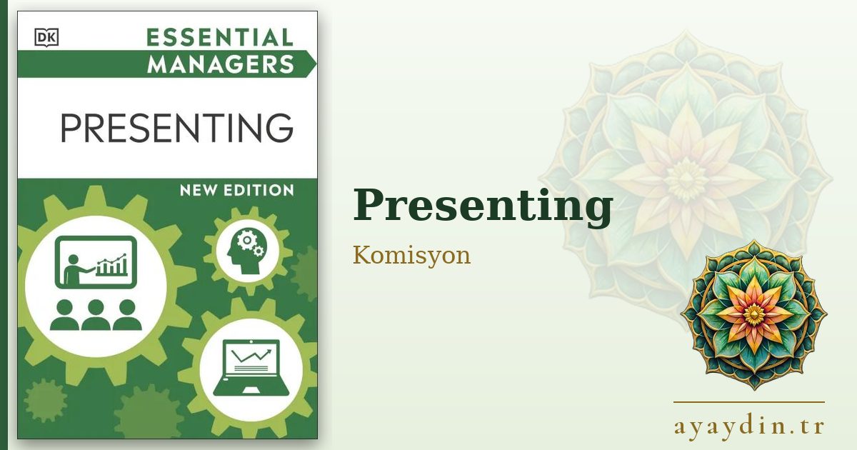 Presenting - Komisyon kitap alıntıları ve sözleri