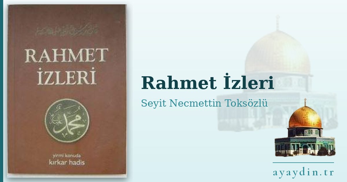 Rahmet İzleri - Seyit Necmettin Toksözlü kitap alıntıları ve sözleri
