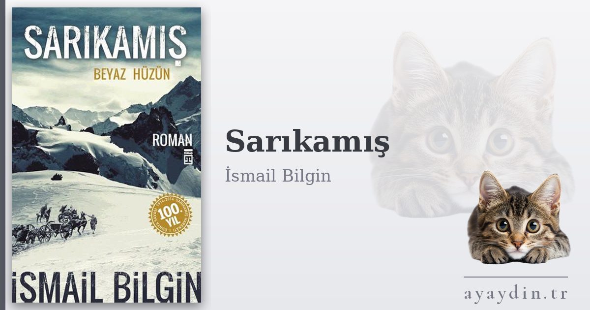 Sarıkamış - İsmail Bilgin kitap alıntıları ve sözleri