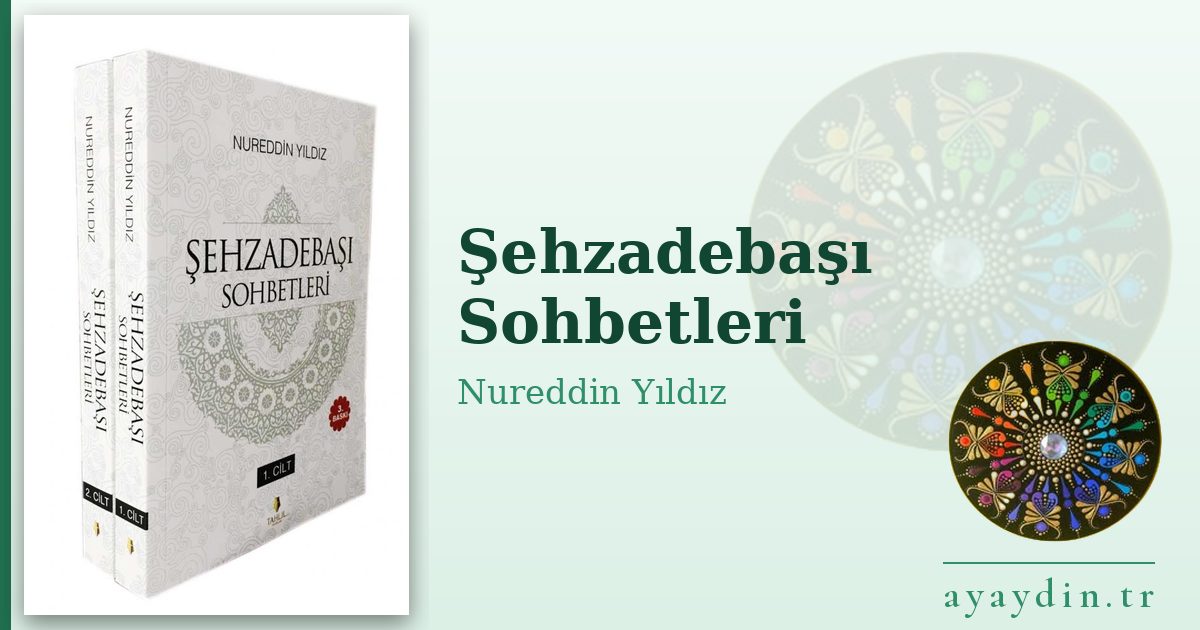Şehzadebaşı Sohbetleri - Nureddin Yıldız kitap alıntıları ve sözleri