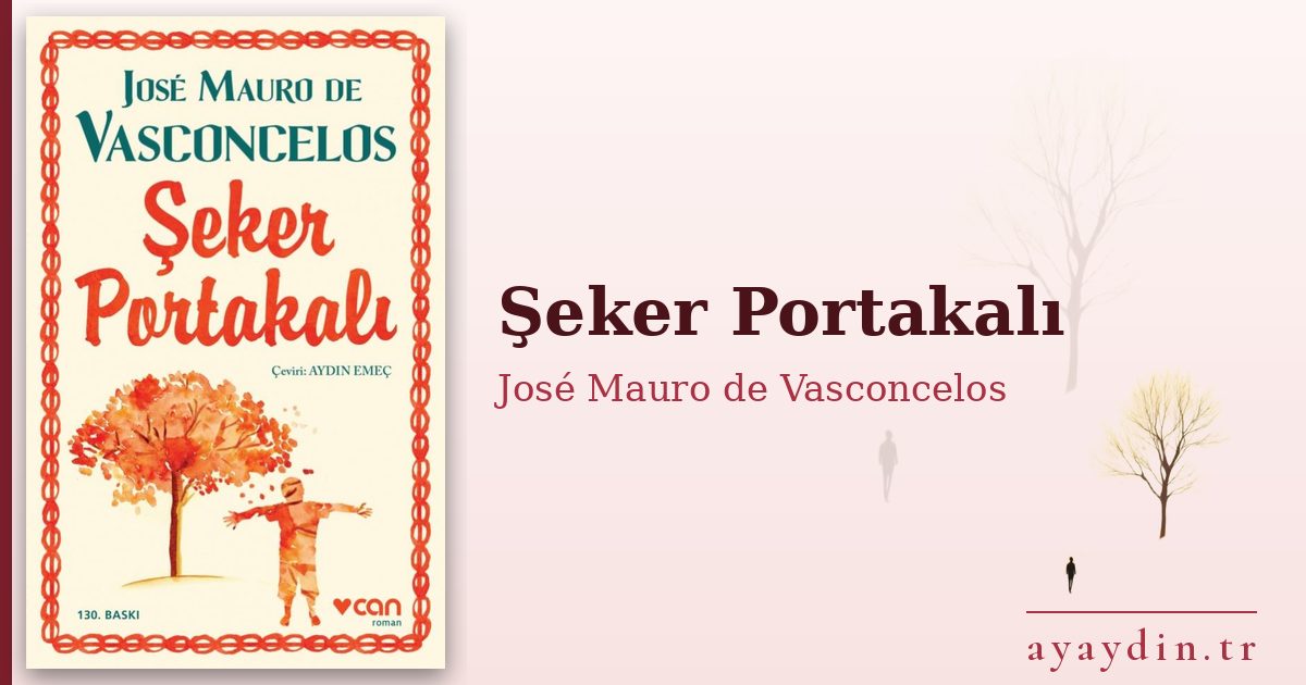 Şeker Portakalı - José Mauro de Vasconcelos kitap alıntıları ve sözleri