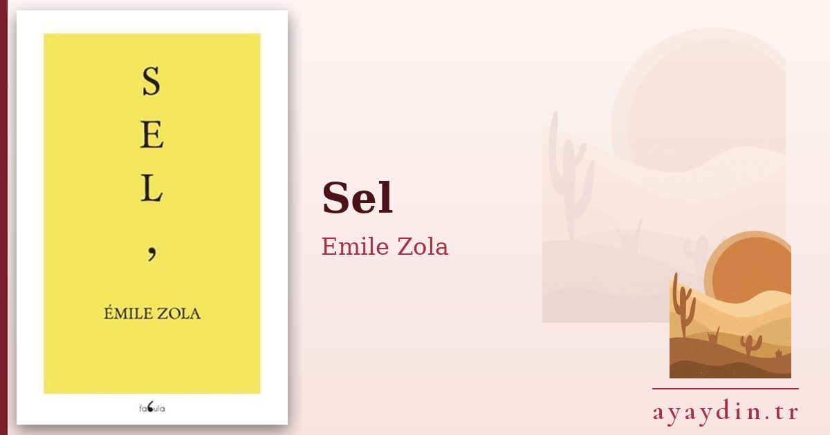 Sel - Emile Zola kitap alıntıları ve sözleri