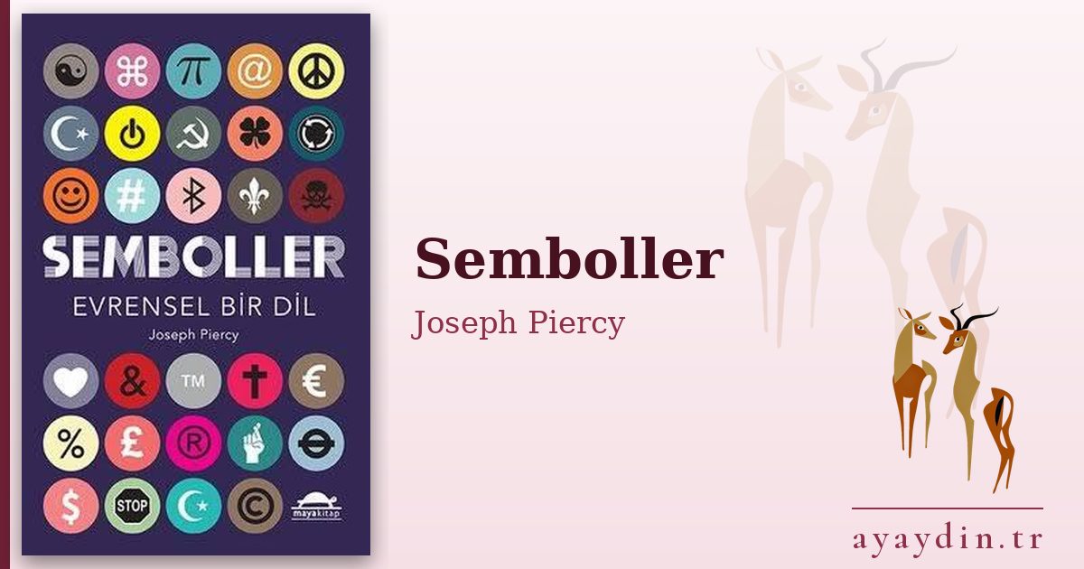 Semboller - Joseph Piercy kitap alıntıları ve sözleri