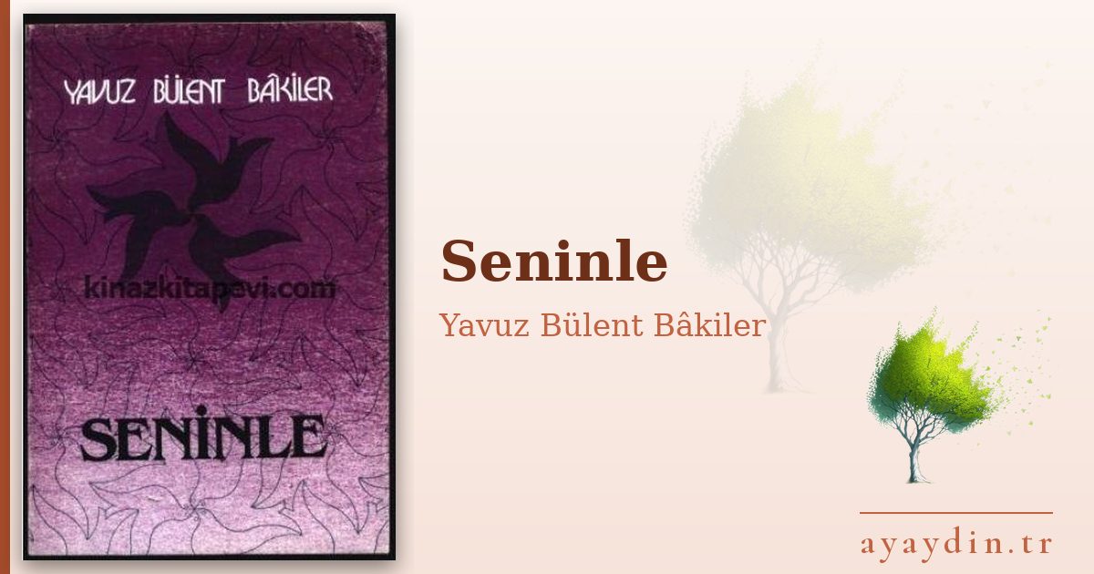 Seninle - Yavuz Bülent Bâkiler kitap alıntıları ve sözleri