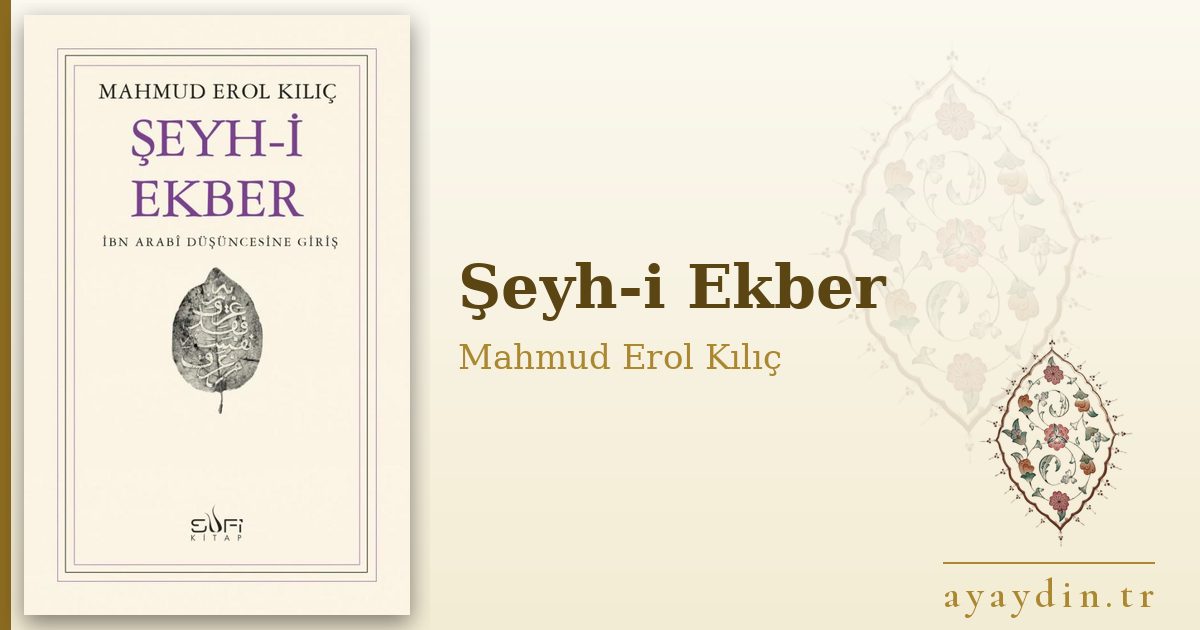 Şeyh-i Ekber - Mahmud Erol Kılıç kitap alıntıları ve sözleri