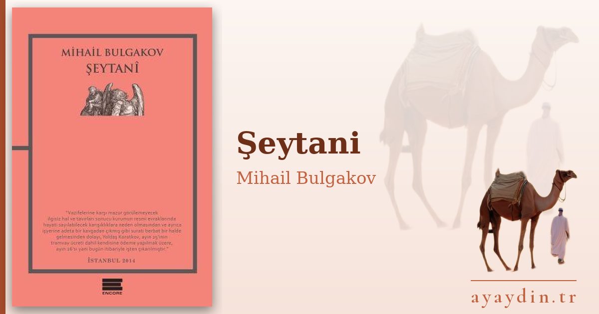 Şeytani - Mihail Bulgakov kitap alıntıları ve sözleri