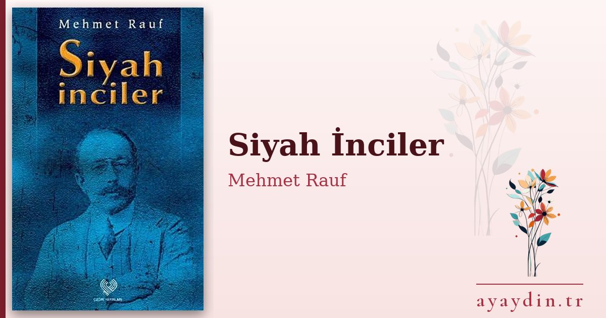 Siyah İnciler - Mehmet Rauf kitap alıntıları ve sözleri