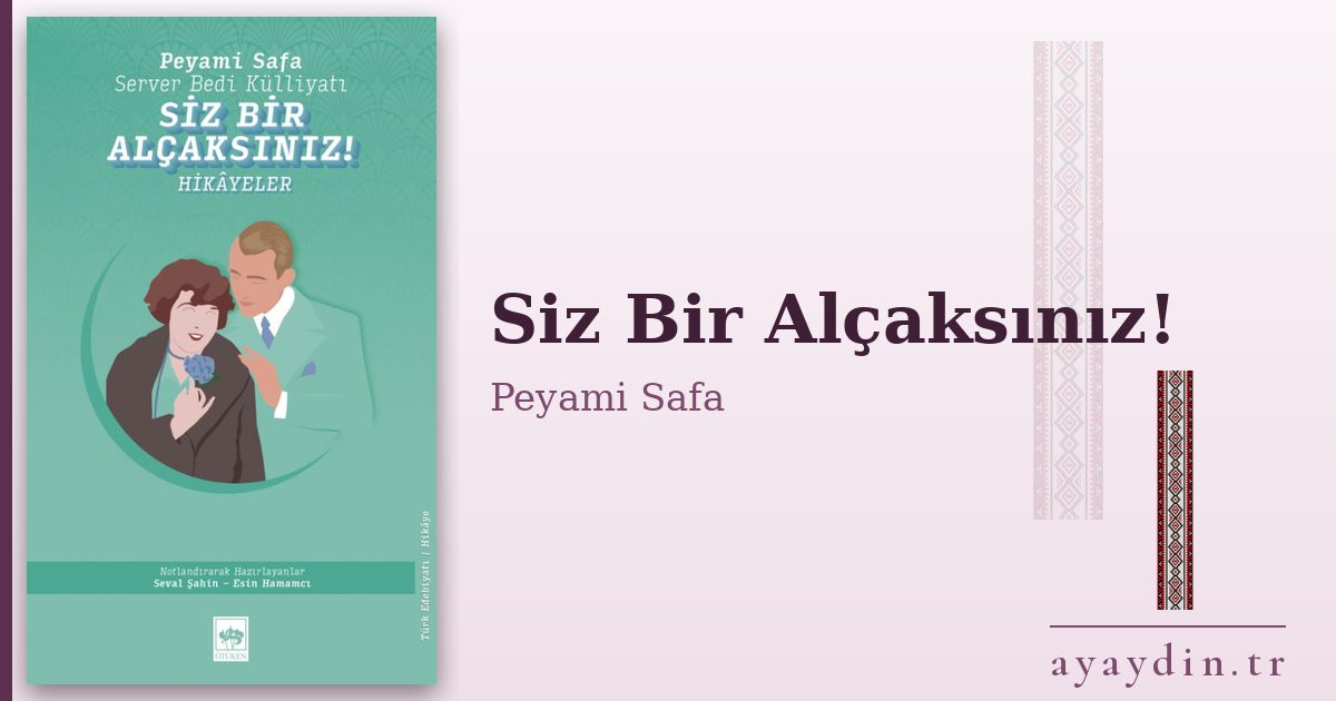 Siz Bir Alçaksınız! - Peyami Safa kitap alıntıları ve sözleri