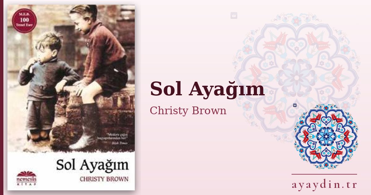 Sol Ayağım - Christy Brown kitap alıntıları ve sözleri
