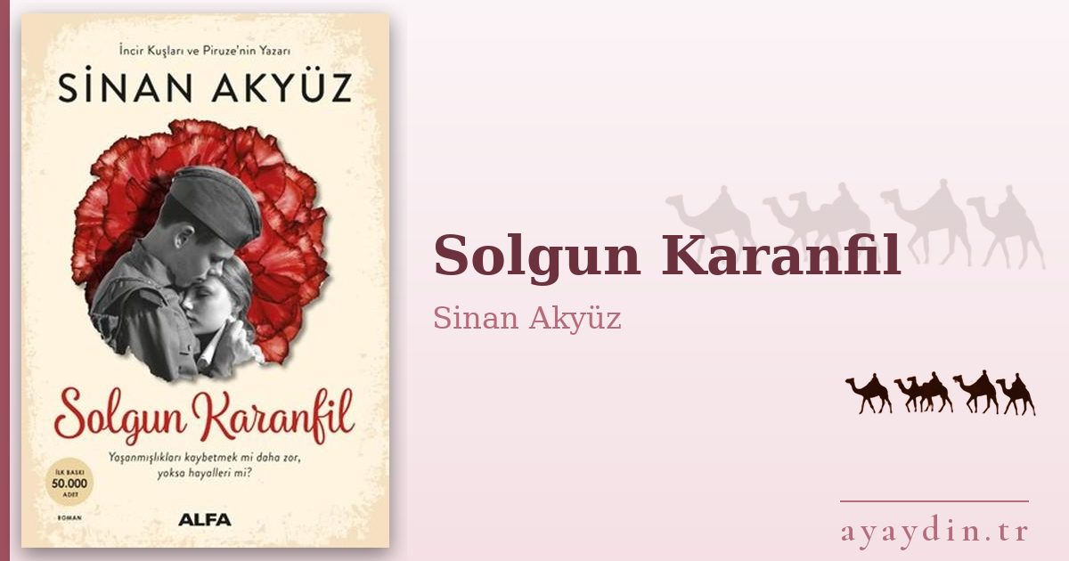 Solgun Karanfil - Sinan Akyüz kitap alıntıları ve sözleri