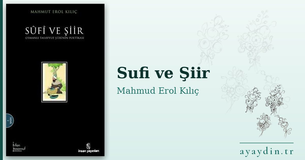 Sufi ve Şiir - Mahmud Erol Kılıç kitap alıntıları ve sözleri