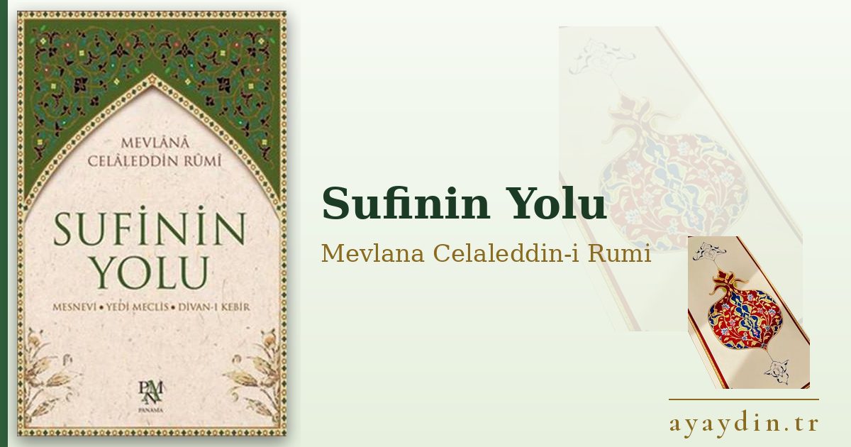 Sufinin Yolu - Mevlana Celaleddin-i Rumi kitap alıntıları ve sözleri