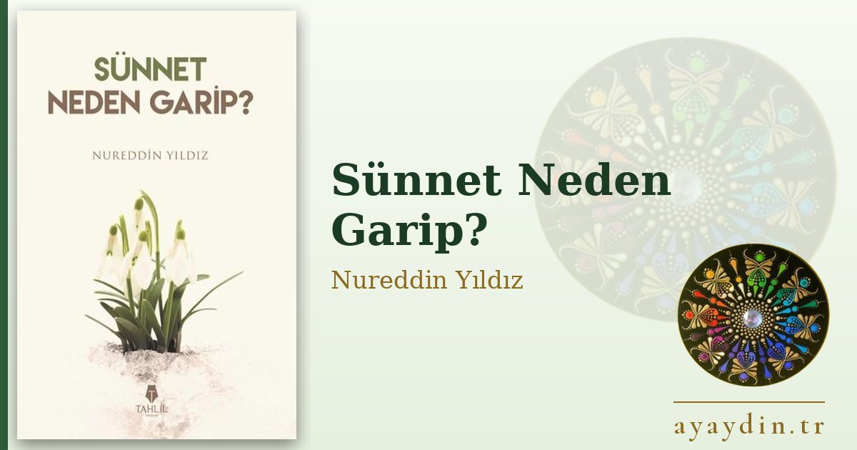 Sünnet Neden Garip? - Nureddin Yıldız kitap alıntıları ve sözleri