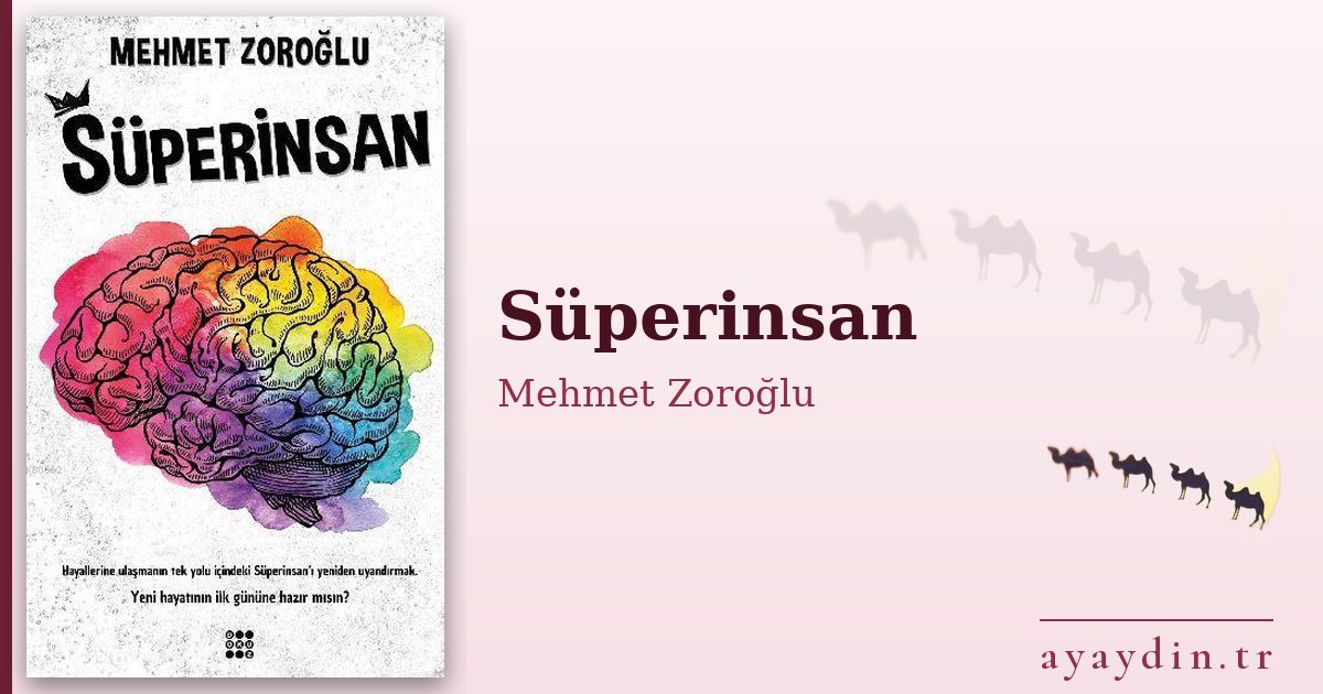 Süperinsan - Mehmet Zoroğlu kitap alıntıları ve sözleri