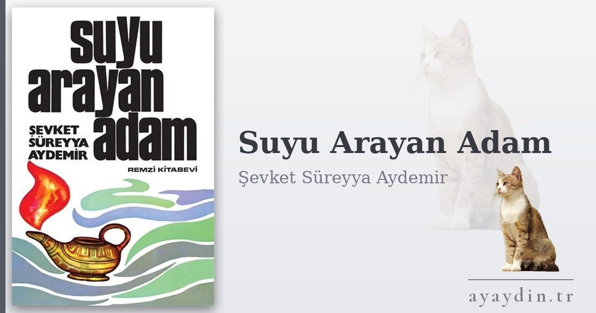 Suyu Arayan Adam - Şevket Süreyya Aydemir kitap alıntıları ve sözleri