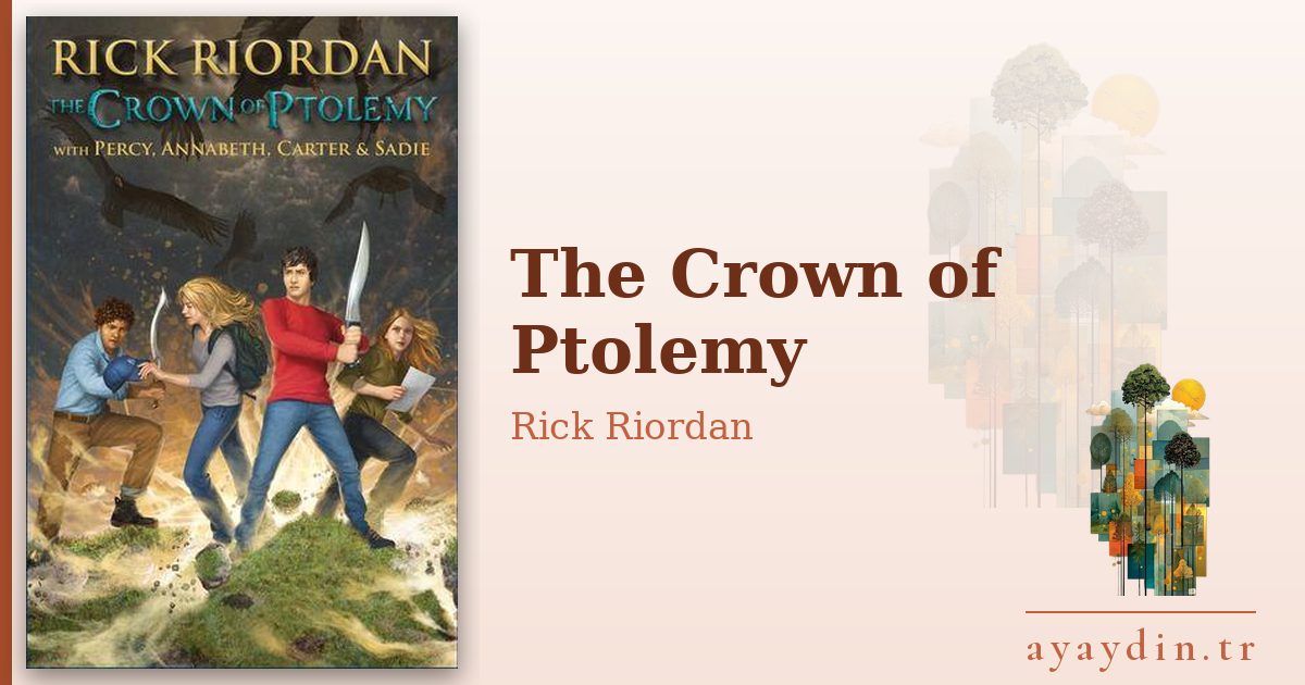 The Crown of Ptolemy - Rick Riordan kitap alıntıları ve sözleri
