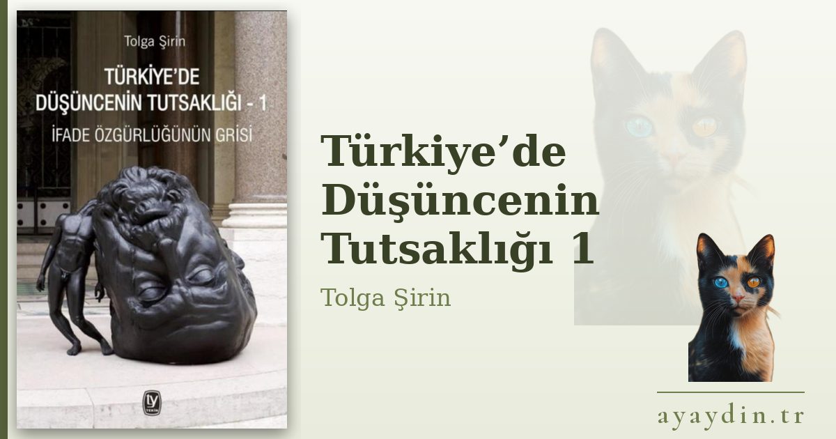Türkiye’de Düşüncenin Tutsaklığı 1 - Tolga Şirin kitap alıntıları ve sözleri
