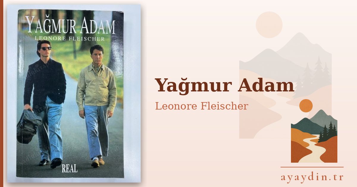 Yağmur Adam - Leonore Fleischer kitap alıntıları ve sözleri
