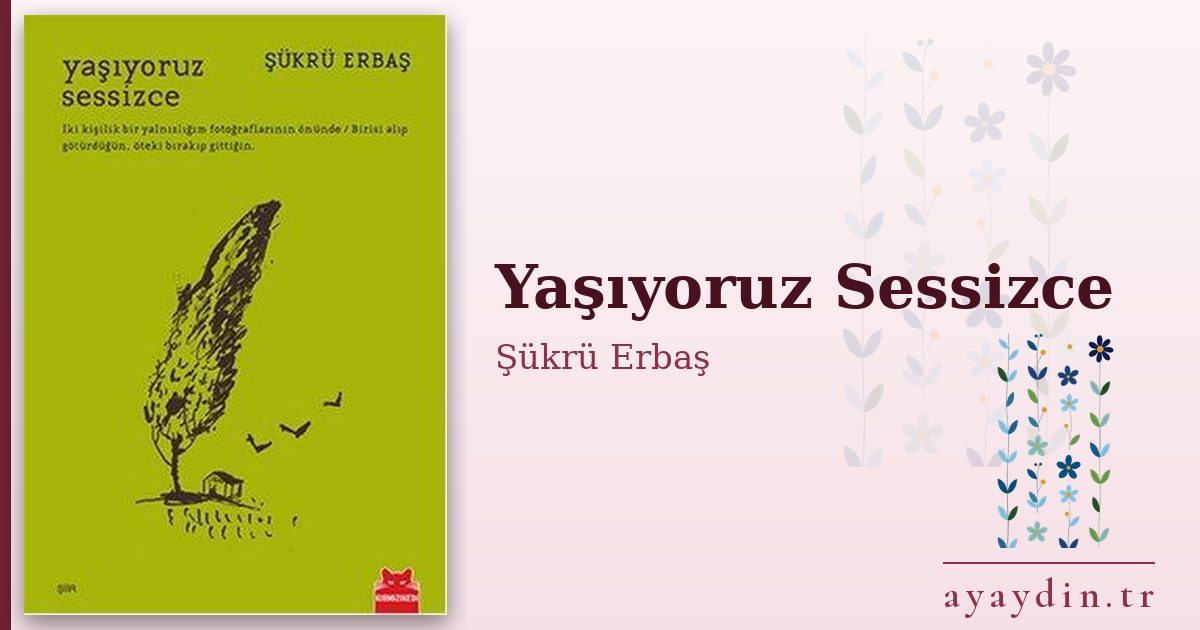 Yaşıyoruz Sessizce - Şükrü Erbaş kitap alıntıları ve sözleri
