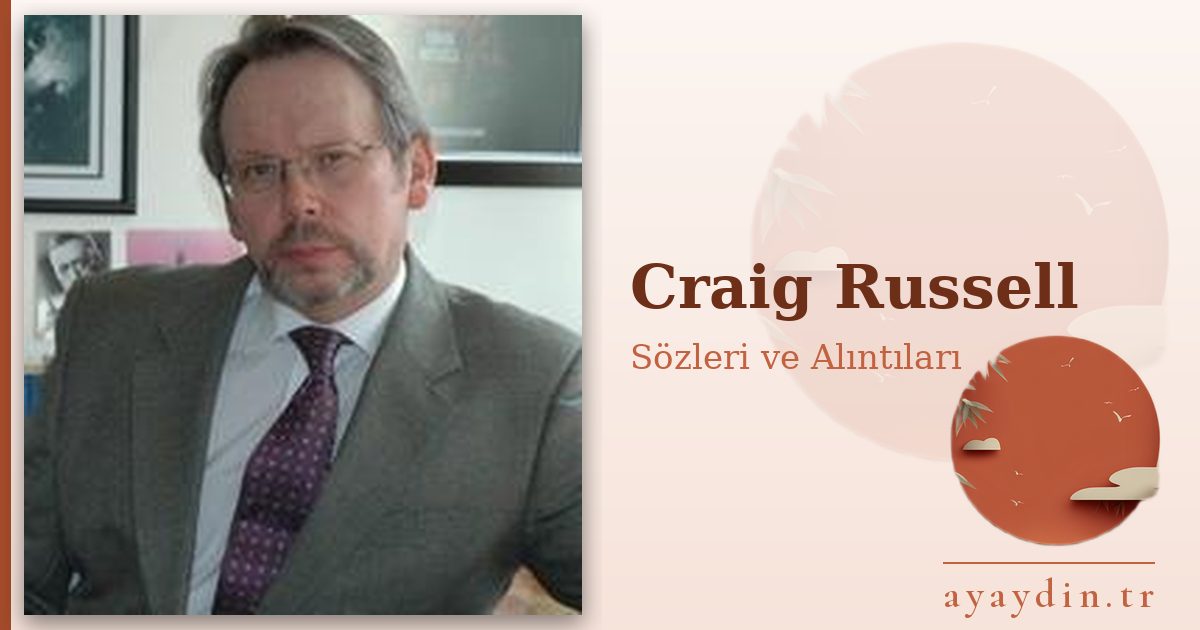Craig Russell sözleri ve alıntıları