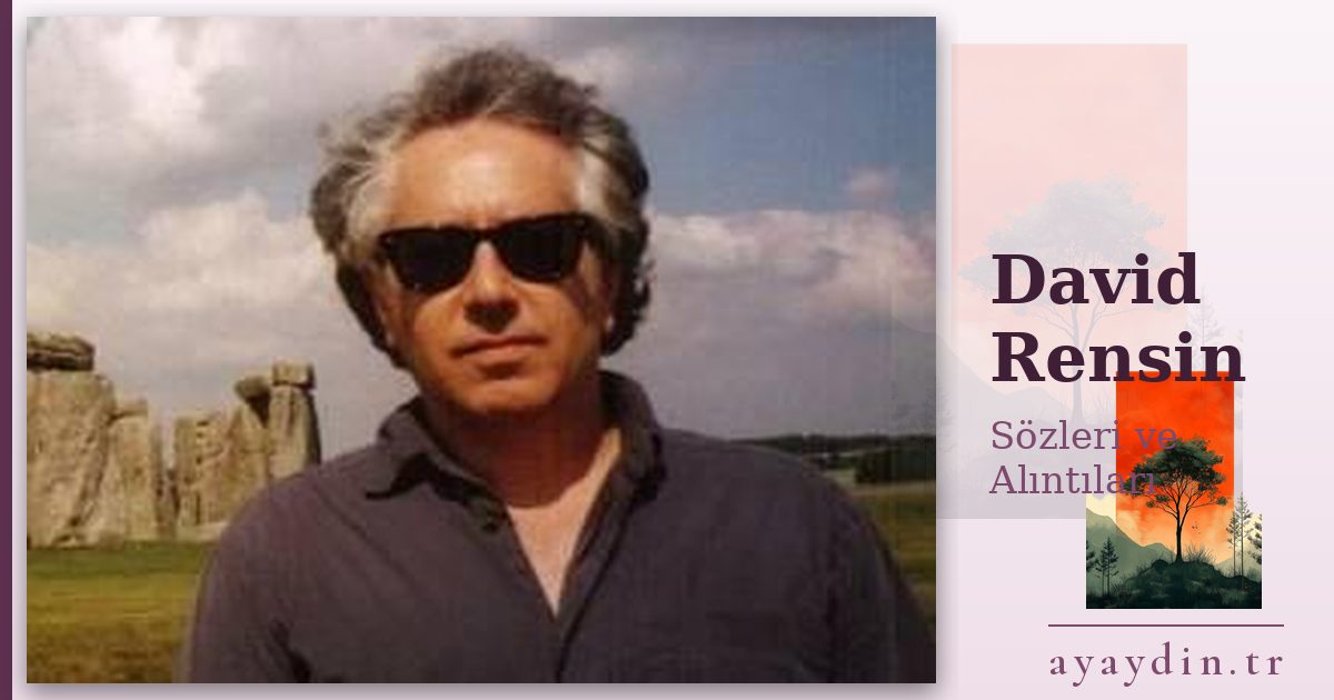 David Rensin sözleri ve alıntıları