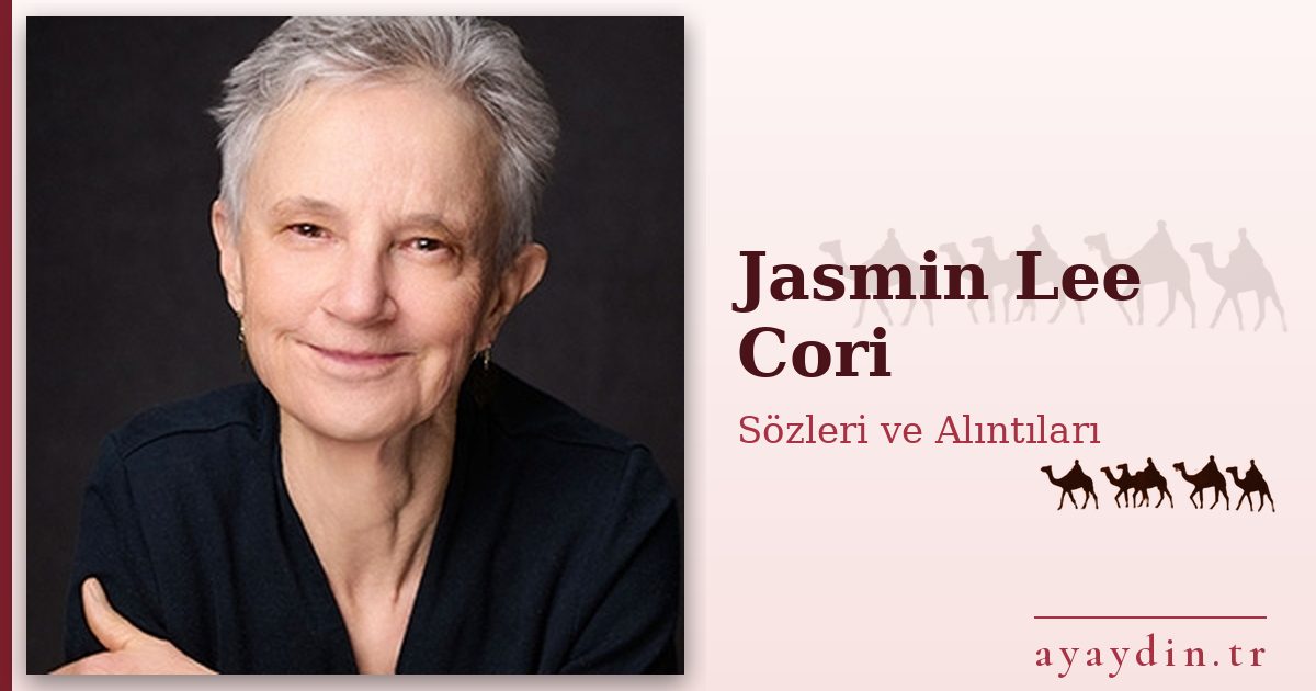 Jasmin Lee Cori sözleri ve alıntıları