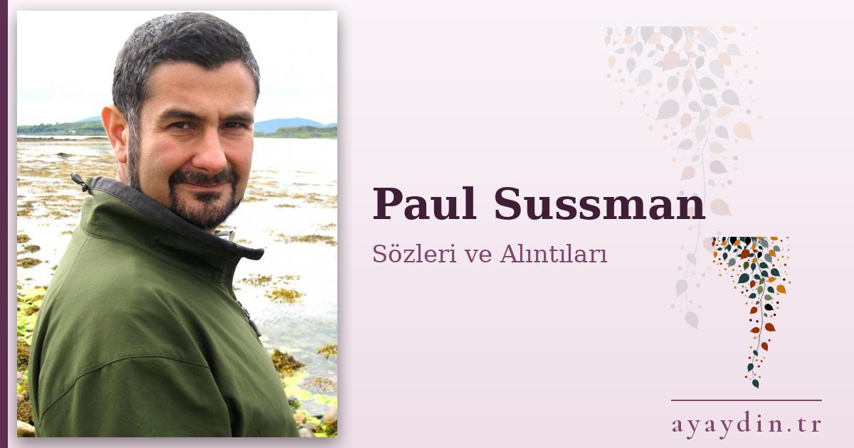 Paul Sussman sözleri ve alıntıları
