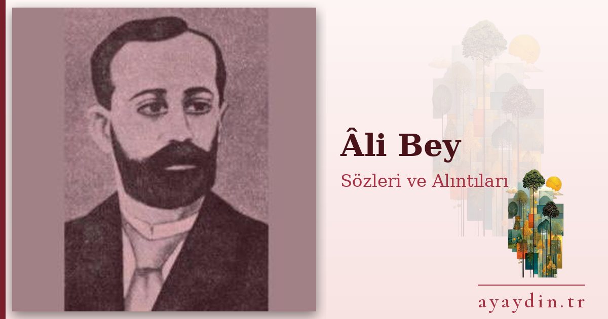 Âli Bey sözleri ve alıntıları
