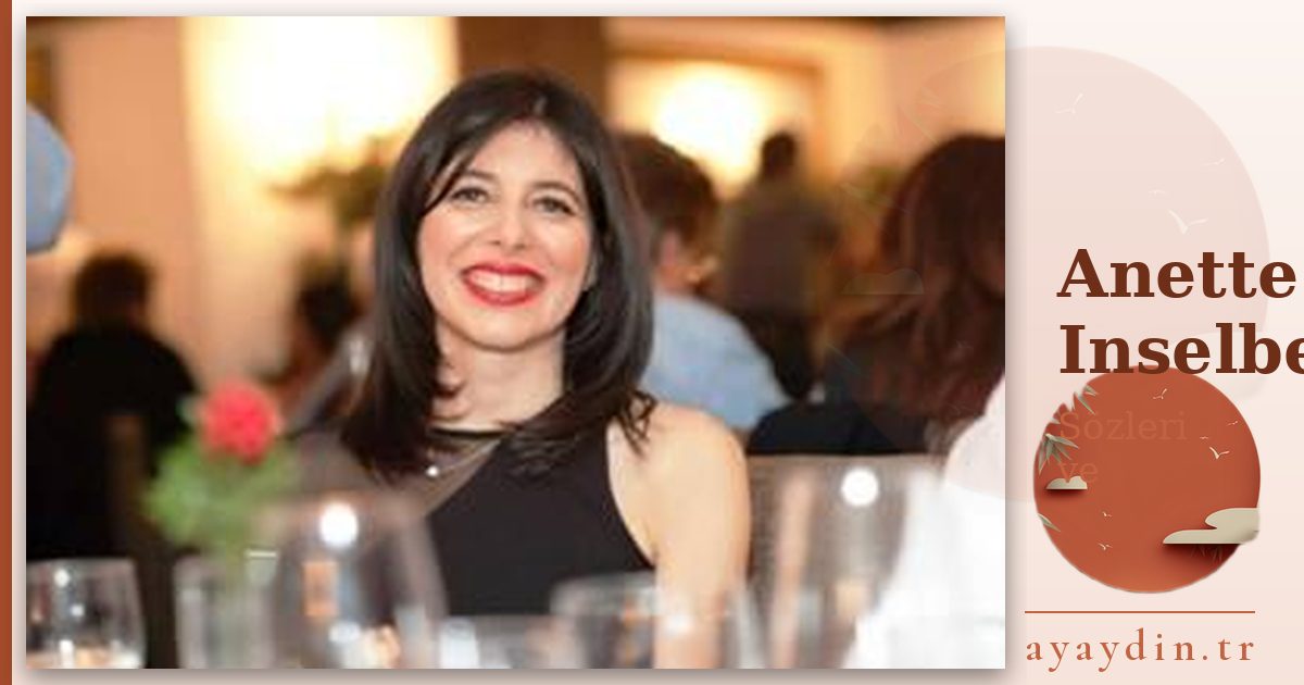 Anette Inselberg sözleri ve alıntıları