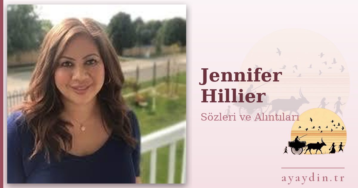 Jennifer Hillier sözleri ve alıntıları