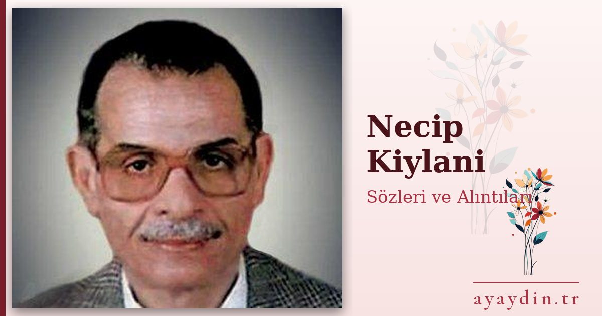 Necip Kiylani sözleri ve alıntıları