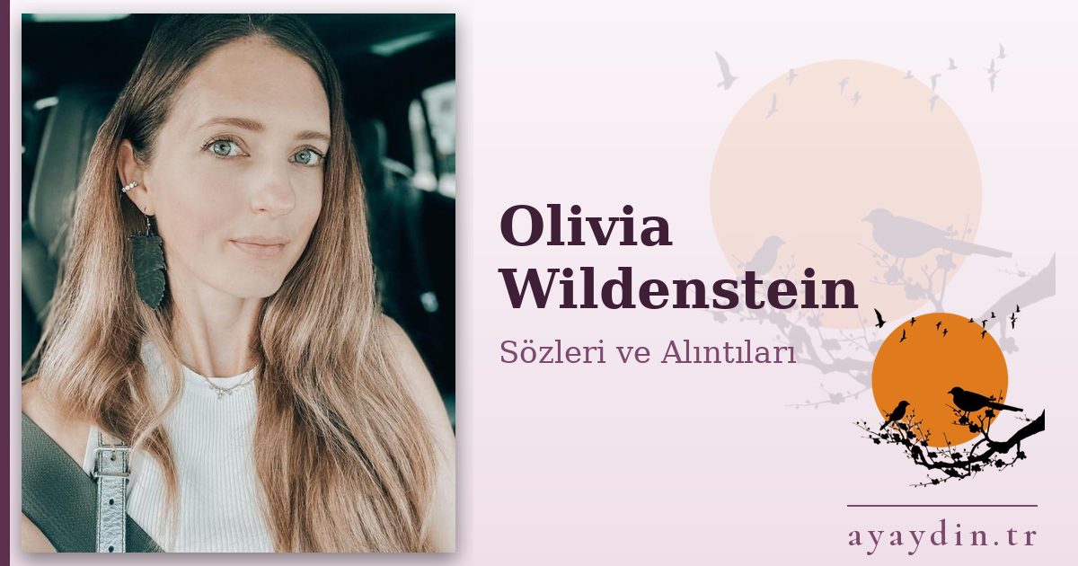 Olivia Wildenstein sözleri ve alıntıları